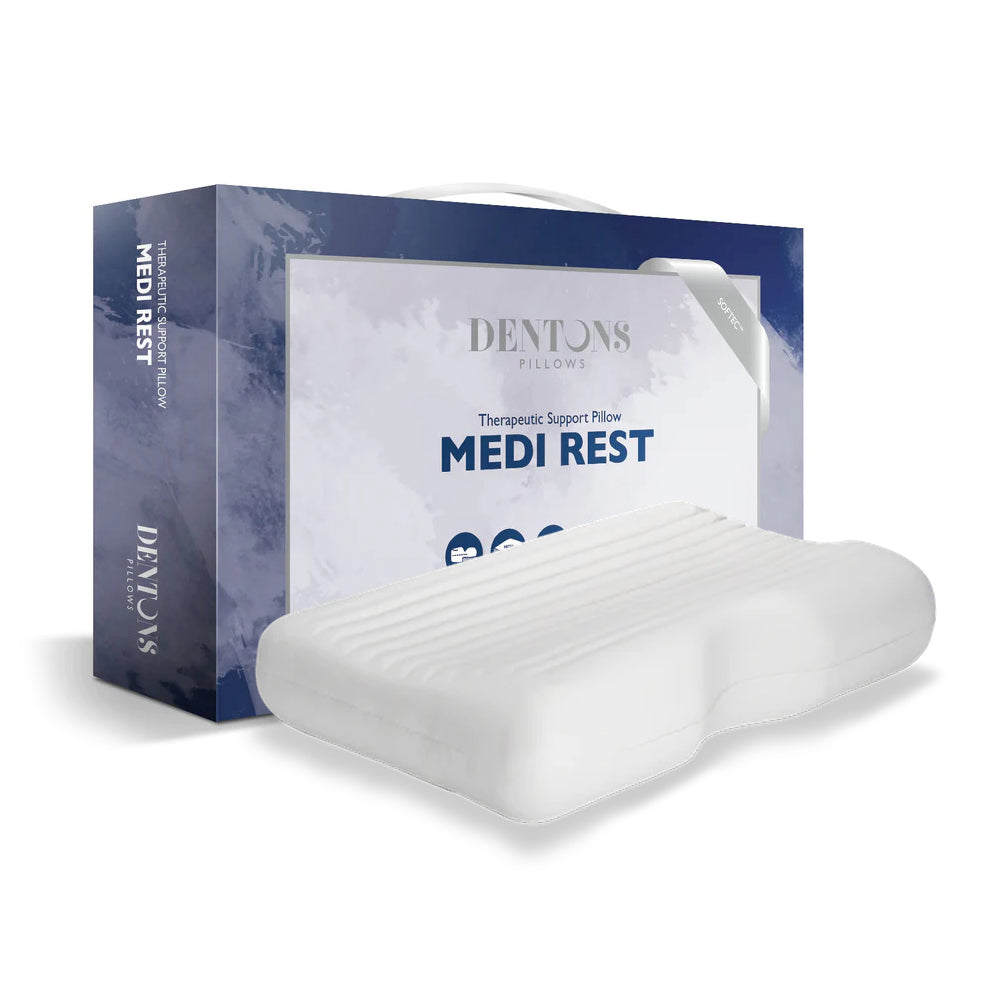Dentons Therapeutic Support Medi Rest Pillow in Malaga Perth Western Australia Washable Zipped Cover