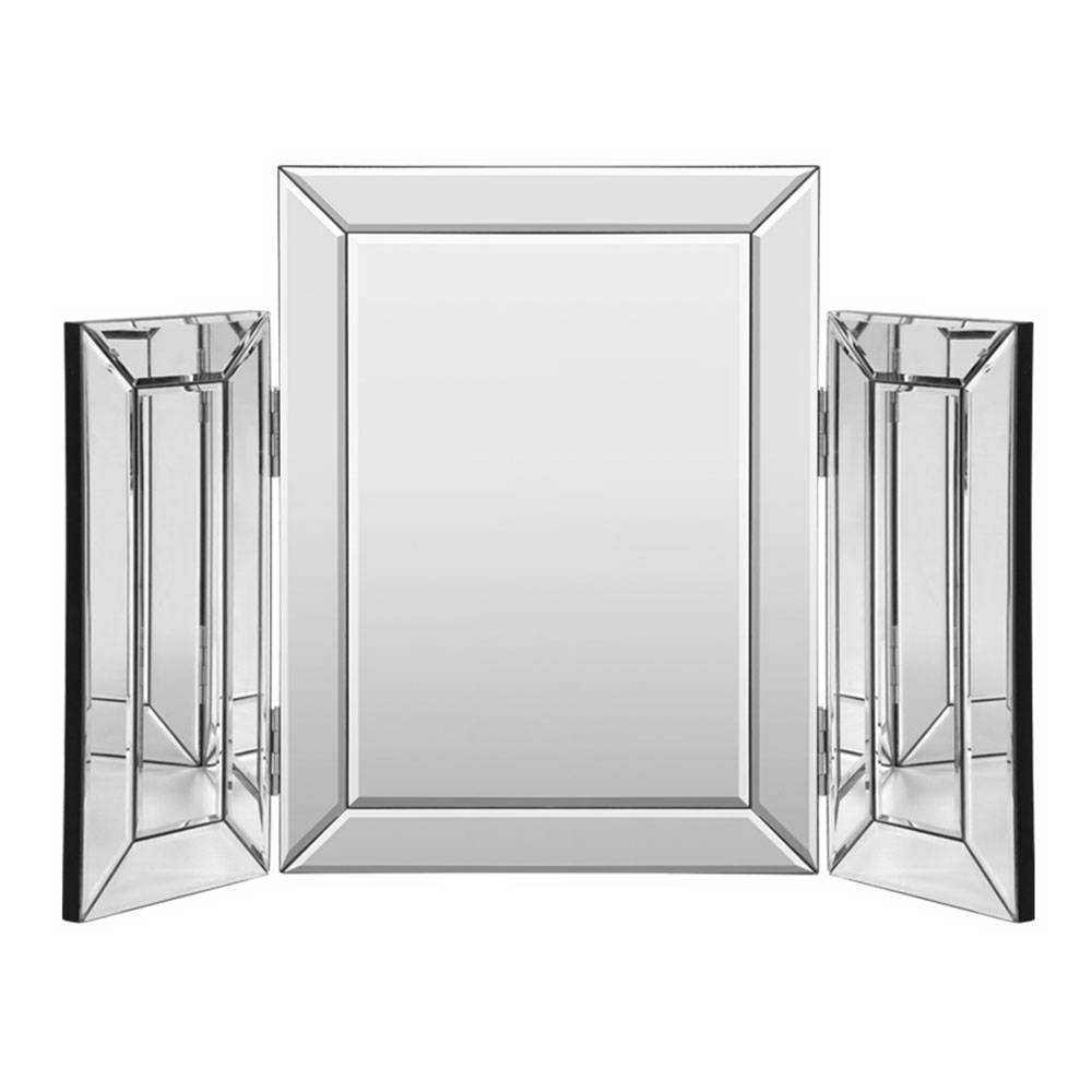 Mirrored Furniture Makeup Mirror Dressing Table Vanity Mirrors Foldable in Malaga Perth Western Australia