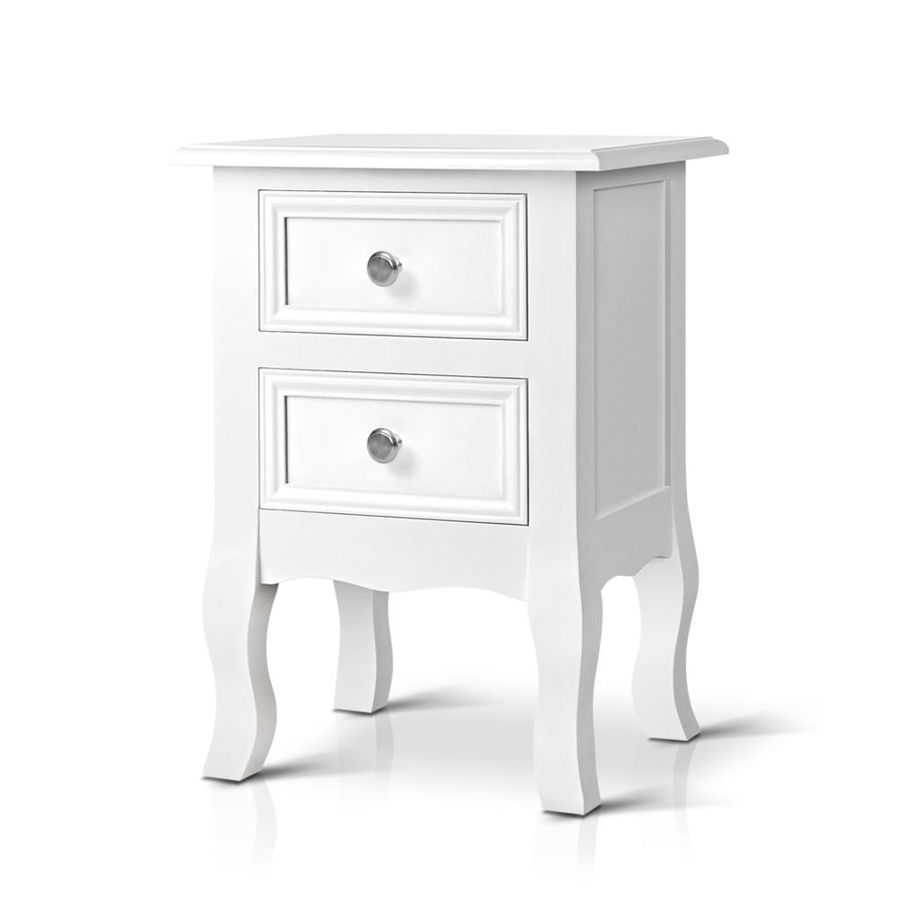 Bedside Tables Drawers Side Table Storage Cabinet Nightstand Lamp in Malaga Perth Western Australia