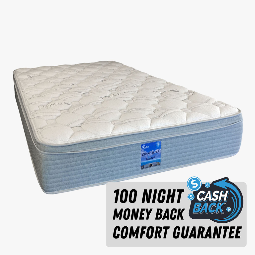 Divine Sleep Support Mattress in Malaga Perth Western Australia Comfort Firm Single Double Queen King Super king size