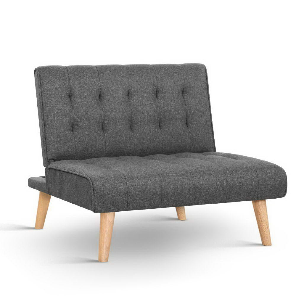 Linen Sofa Bed Single Seater Modular Bed Lounge Chair Set in Malaga Perth Western Australia