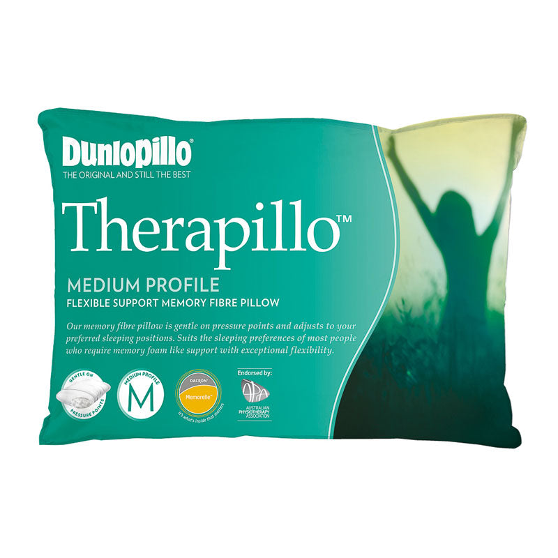 Therapillo Flexible Support Medium Pillow Memory Foam in Malaga Perth Western Australia