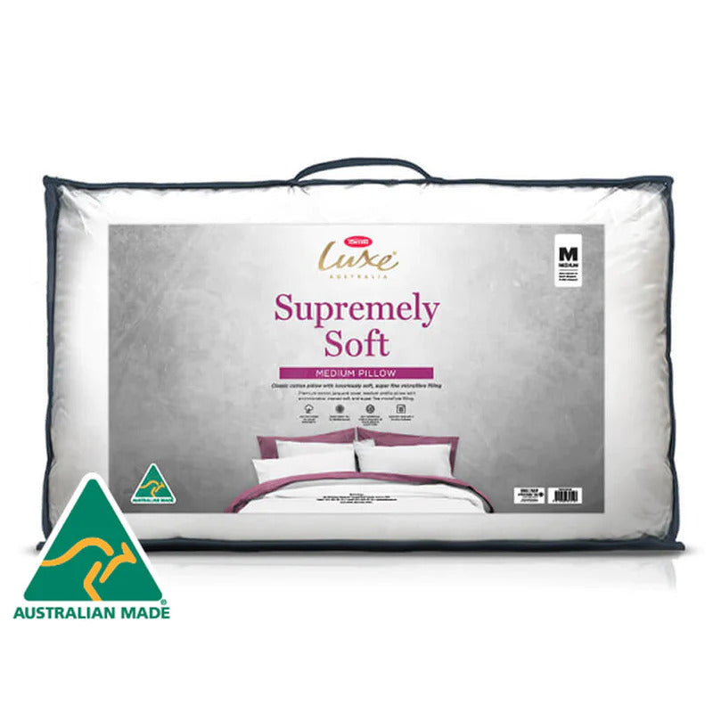 Tontine Luxe Supremely Soft Pillow Medium in Malaga Perth Western Australia