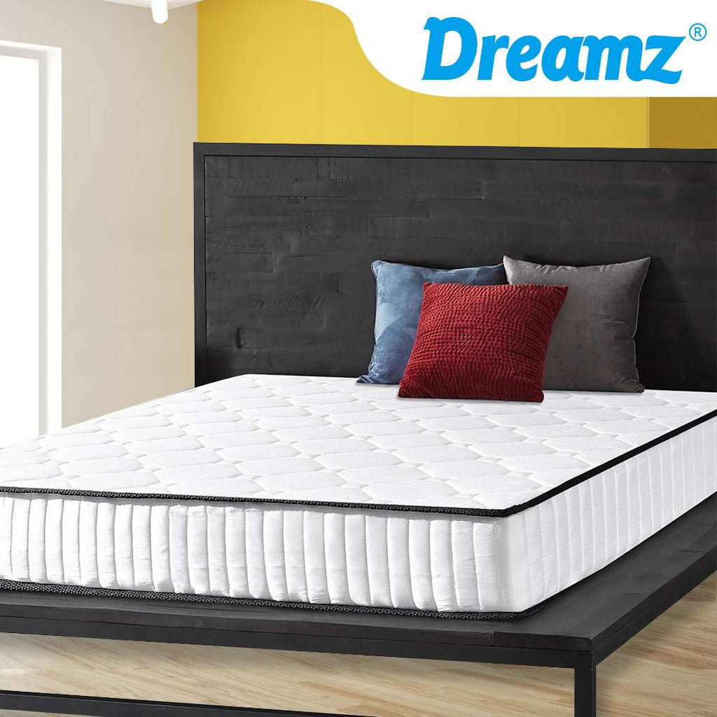 DreamZ 5 Zoned Pocket Spring Bed Mattress in King Single Size in Malaga Perth Western Australia Medium Firm