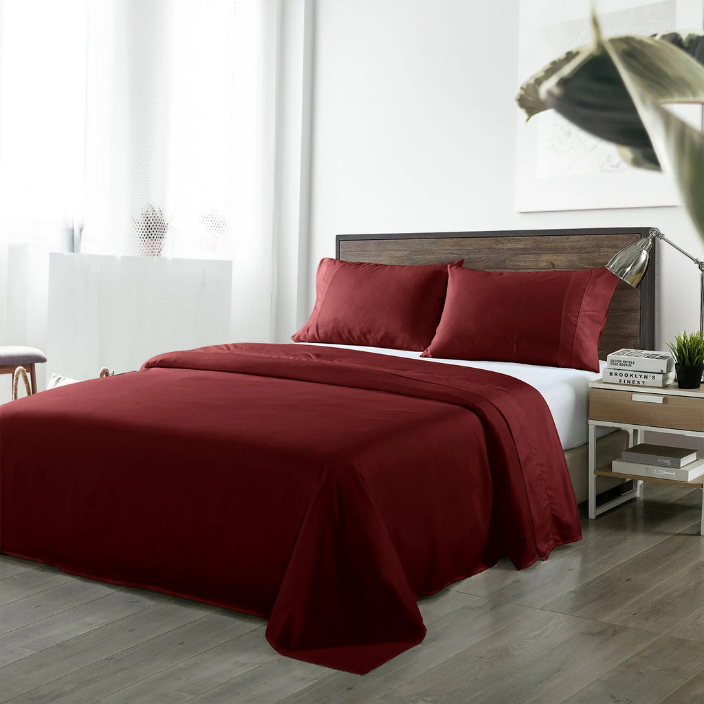Royal Comfort Bamboo Blended Sheet & Pillowcases Set 1000TC in Malaga Perth Western Australia Hypoallergenic Queen King