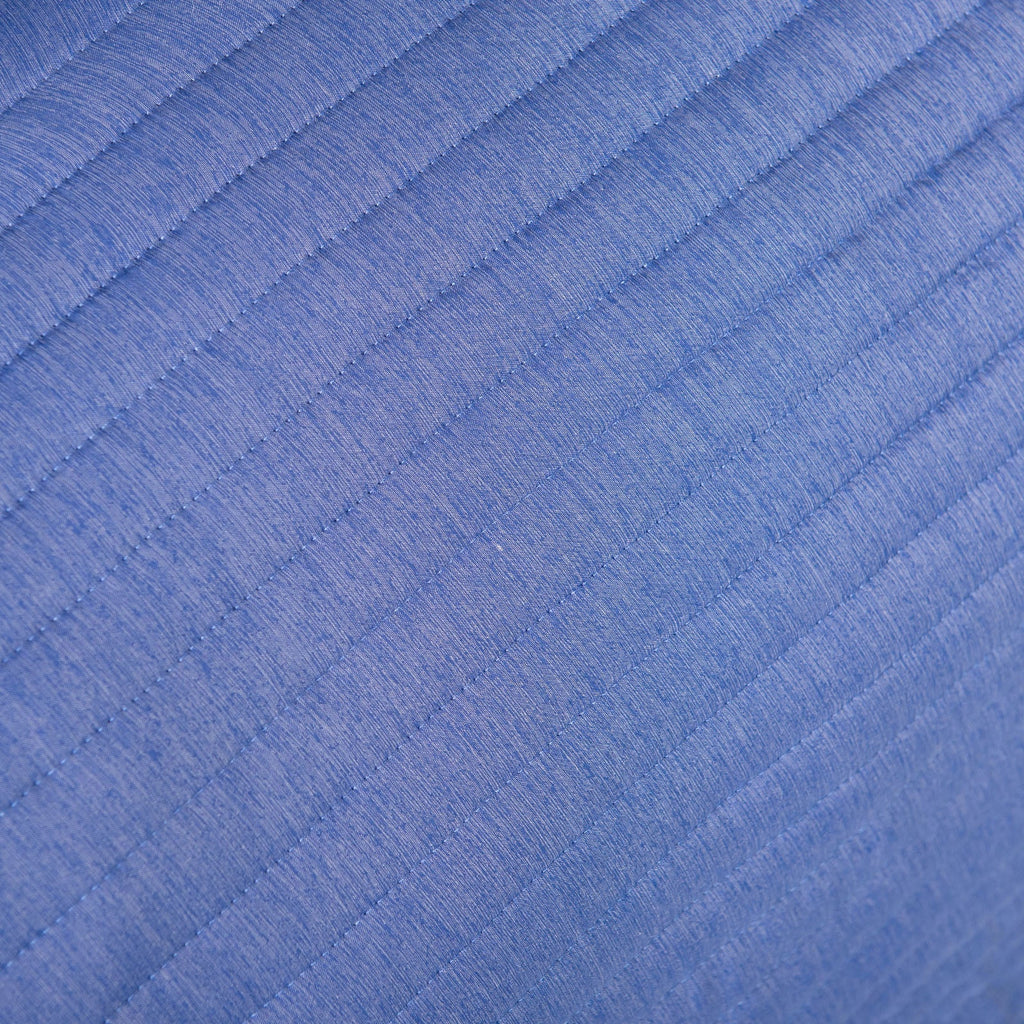 Royal Comfort Bamboo Cooling Reversible 7 Piece Comforter Set Bedspread - King - Royal Blue-8